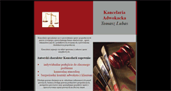 Desktop Screenshot of adwokat.w.rzeszowie.info